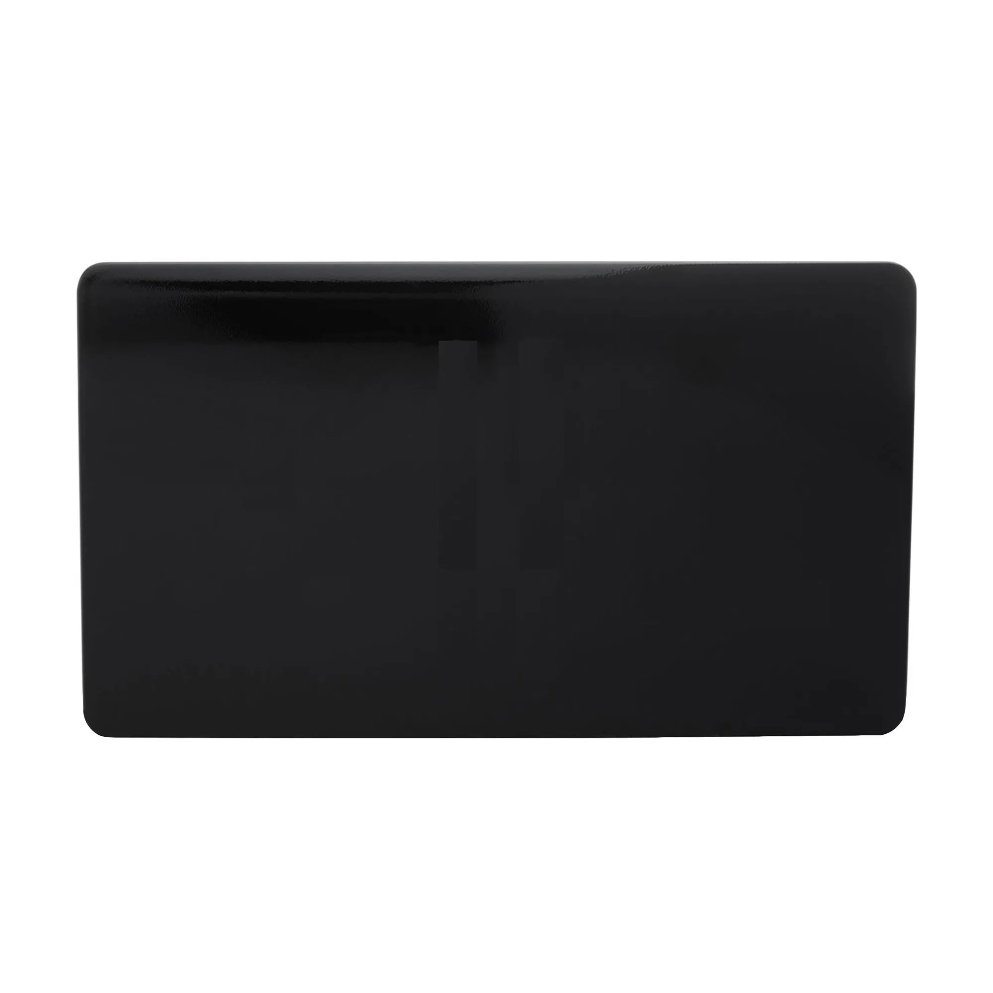 ART-2BLKBK  2 Gang Blanking Plate Gloss Black